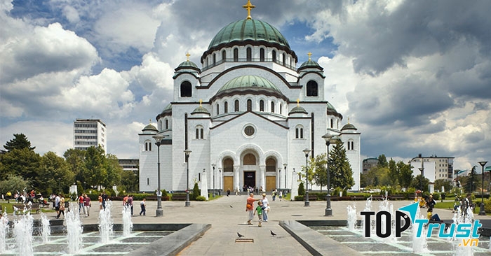 Nhà thờ giáo hội chính thống Thánh Sava - Belgrade, Serbia