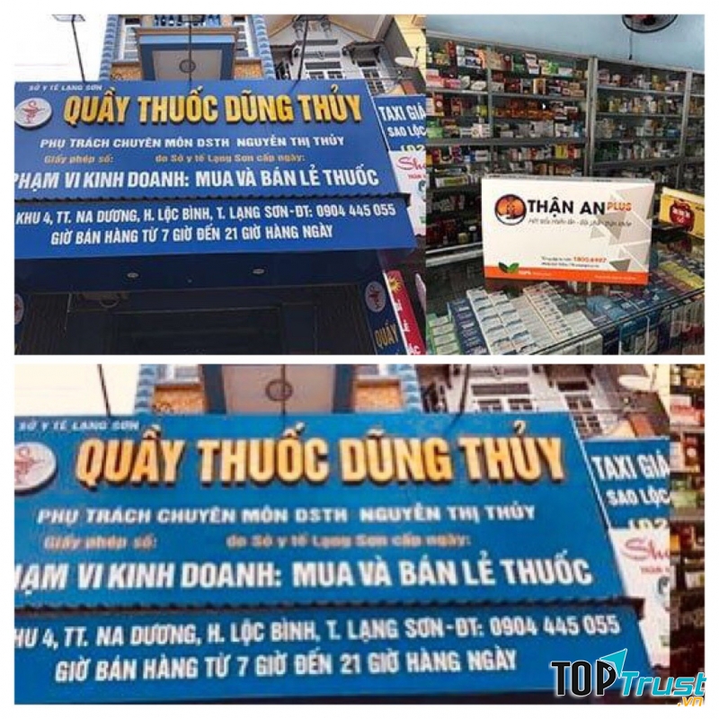 Nhà thuốc Dũng Thủy