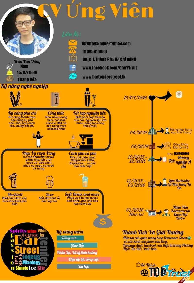Nhấn mạnh kết quả trước sau đó tới kỹ năng