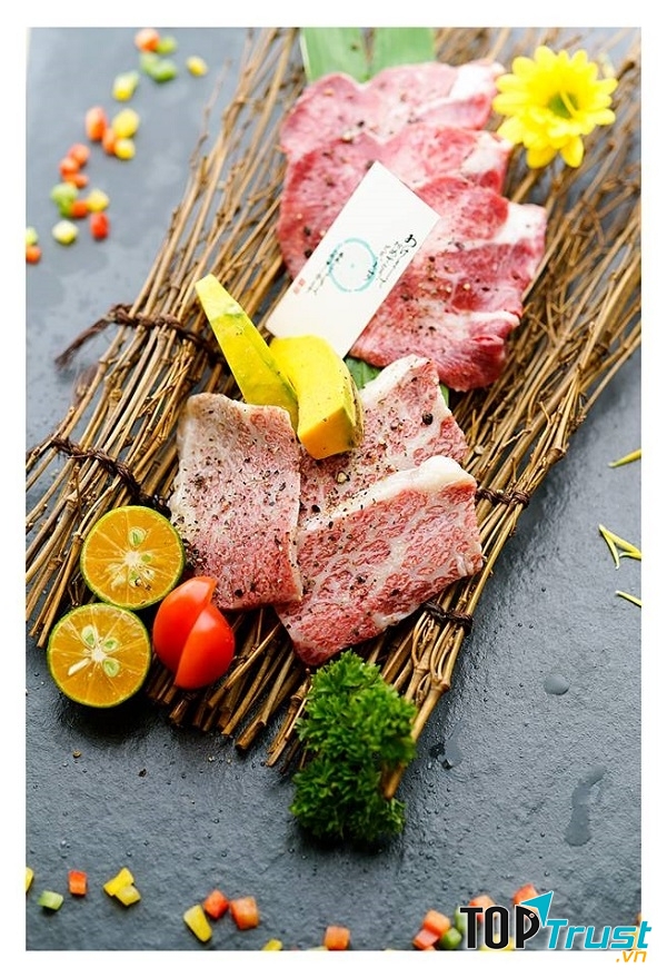 Đồ ăn không những ngon mà còn được bày trí đẹp mắt