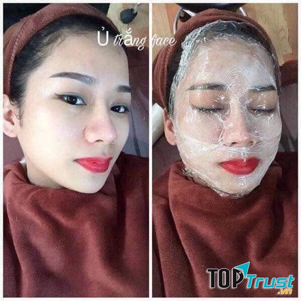 Spa Nhàn Thanh - Ủ trắng mặt huyết yến collagen