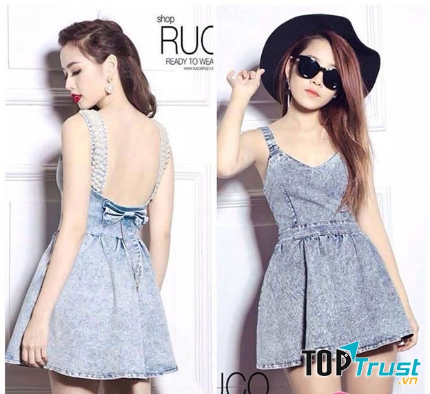 Khoe khéo vùng lưng cũng là một lựa chọn hay ho trong cách mix đồ.