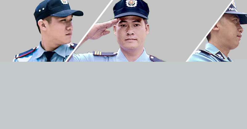 Nhân viên bảo vệ chuyên nghiệp
