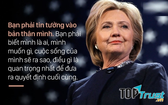 Nhất định phải tin tưởng vào bản thân