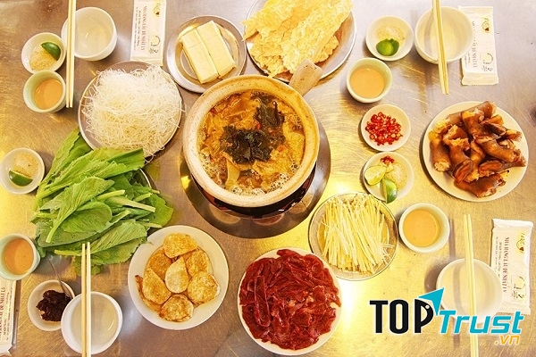 Lẩu dê tại Nhất Ly ngon hết nấc