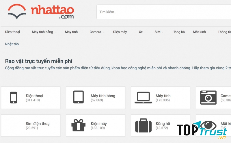 Nhật tảo là một website, chuyên mục rao vặt chất lượng của trang tạp chí công nghệ nổi tiếng Tinhte.vn.