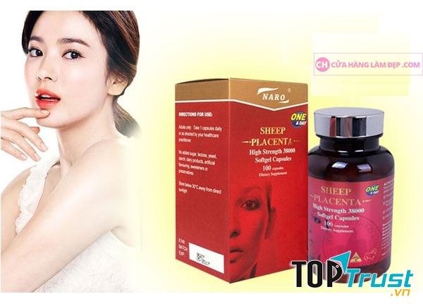 Nhau thai cừu NARO của Úc được chiết xuất từ 100% nguyên liệu thiên nhiên, tuyệt đối an toàn cho làn da và sức khỏe của bạn