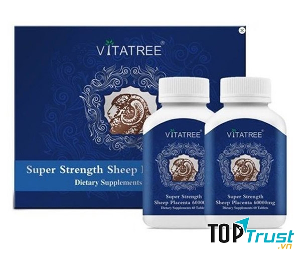 Nhau Thai Cừu Vitatree (60000mg X 120 Viên)