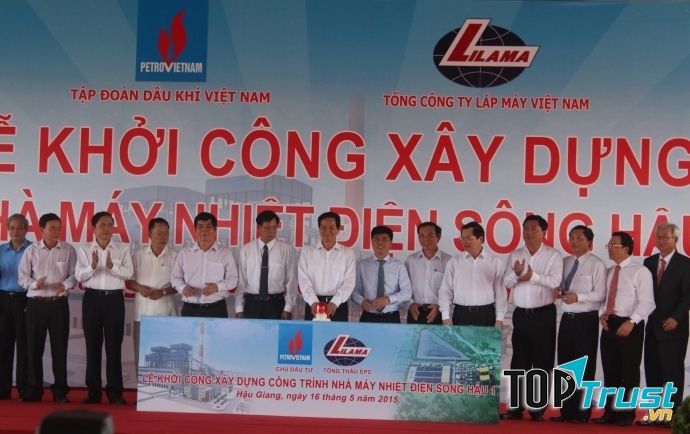 Lễ khởi công xây dựng Dự án Nhiệt điện Sông Hậu có tổng công suất là 5.200MW