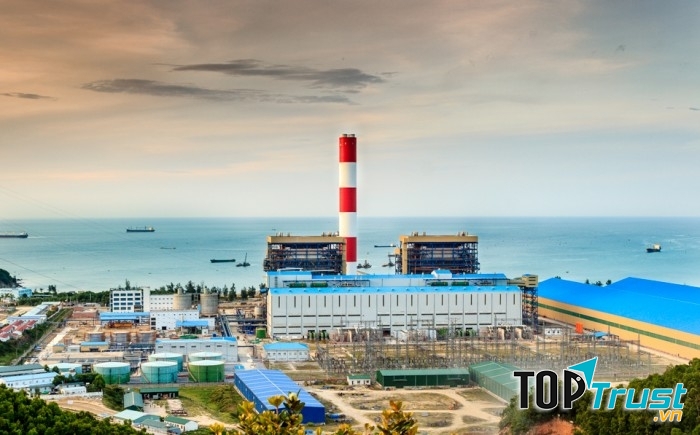 Toàn cảnh Nhà máy Nhiệt điện Vũng Áng 1