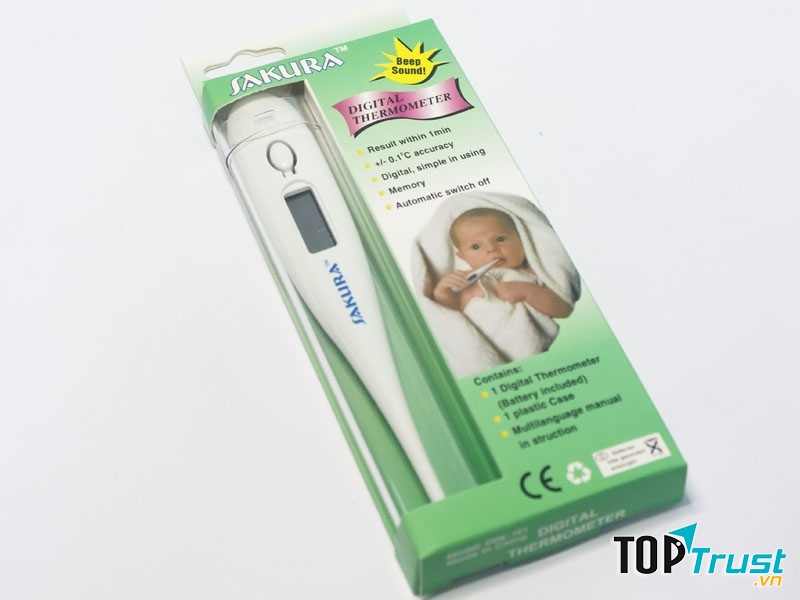 Nhiệt kế điện tử Sakura