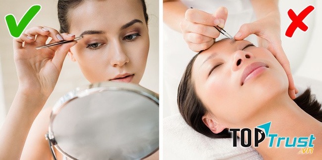 Bạn có thể có nguy cơ mắc bệnh nhiễm trùng ví dụ như bệnh viêm gan C và HIV. nếu dùng chung nhíp