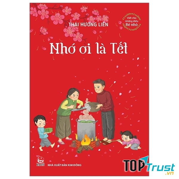 Bìa sách nhớ ơi là Tết