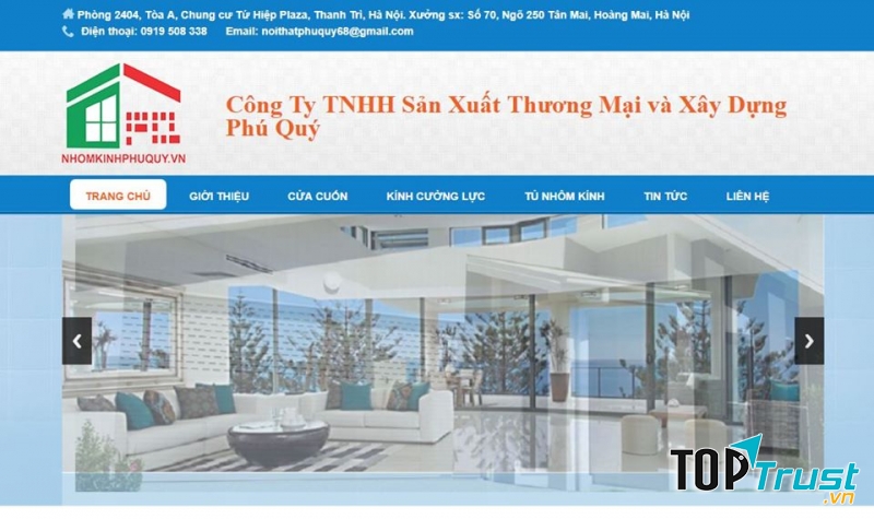 Nhôm kính Phú Quý