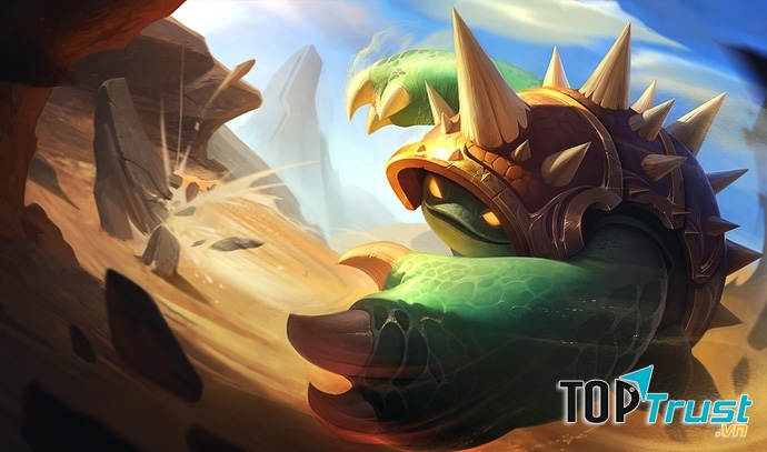 Rammus là tướng đỡ đòn cổ điền từ mùa 1