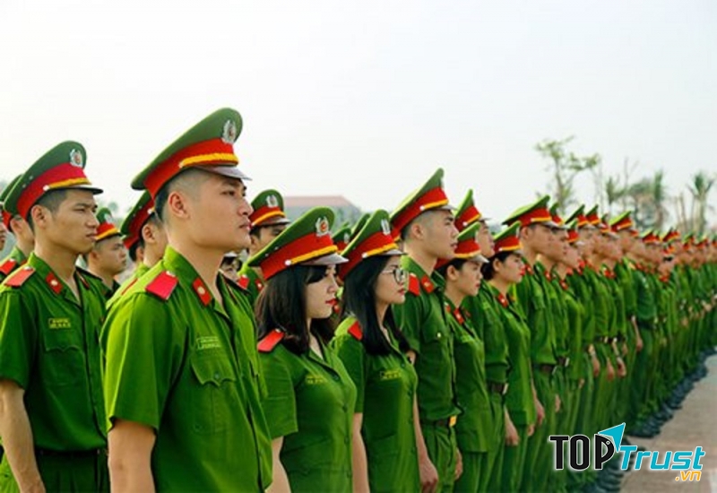 Các trường Công an nhân dân hiện nay đang rất hot đối với các bạn học sinh