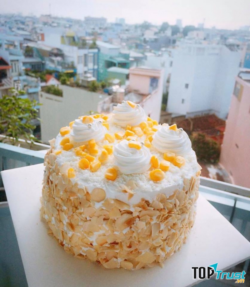 Bánh kem bắp của tiệm Như Loan
