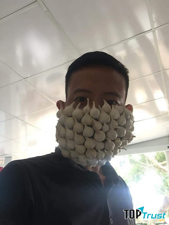 Đeo cái này vừa chống covid vừa chống cả tà nữa này mọi người  (Nguồn: Sưu tầm Internet)