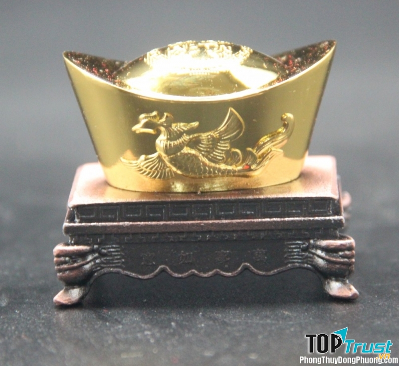 Những thỏi vàng tượng trưng cho tiền tài, vật chất