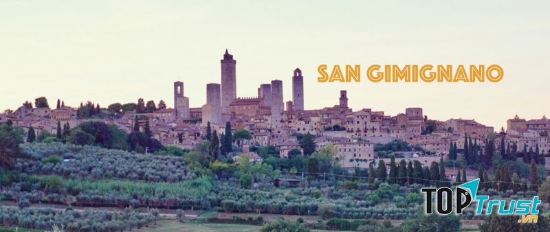 Những tòa tháp ở San Gimignano