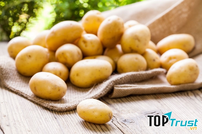Vỏ khoai tây dùng nhuộm tóc