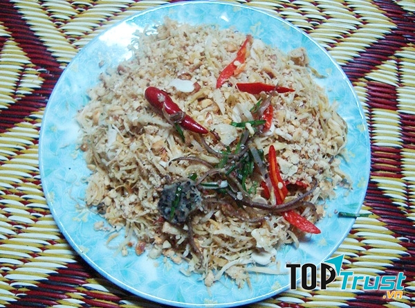 Từng múi mít được thái lát mỏng