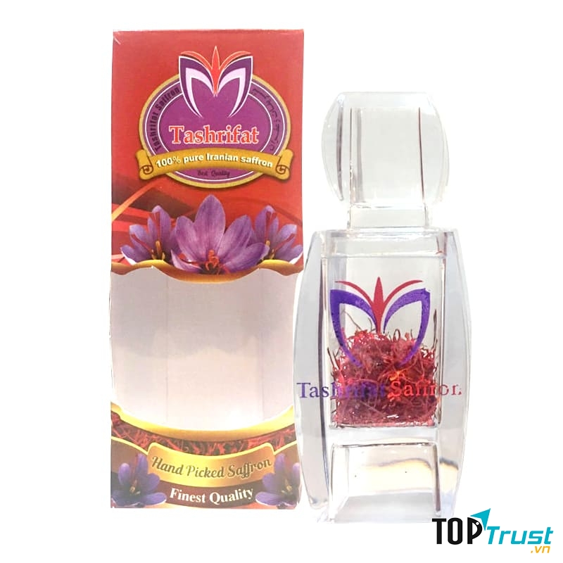 Nhụy hoa nghệ tây Tashrifat 100% Iranian Saffron