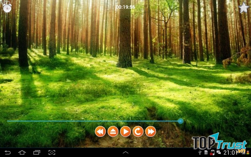 Nature Sounds Relax and Sleep giúp bạn đi vào giấc ngủ nhanh hơn (Nguồn: googleplay)