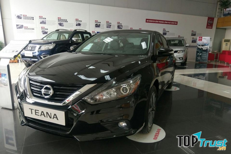 Khu vực trưng bày xe Nissan