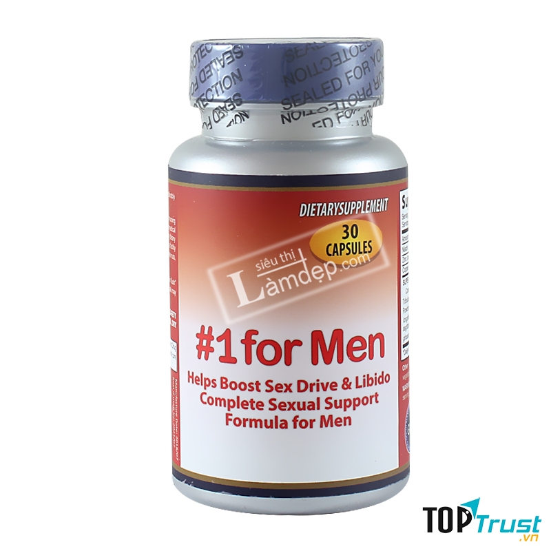 No1 For Men - Viên Uống Tăng Cường Sinh Lý Cho Phái Mạnh