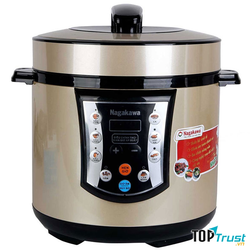 Nồi áp suất đa năng Nagakawa NAG0202 (6L)