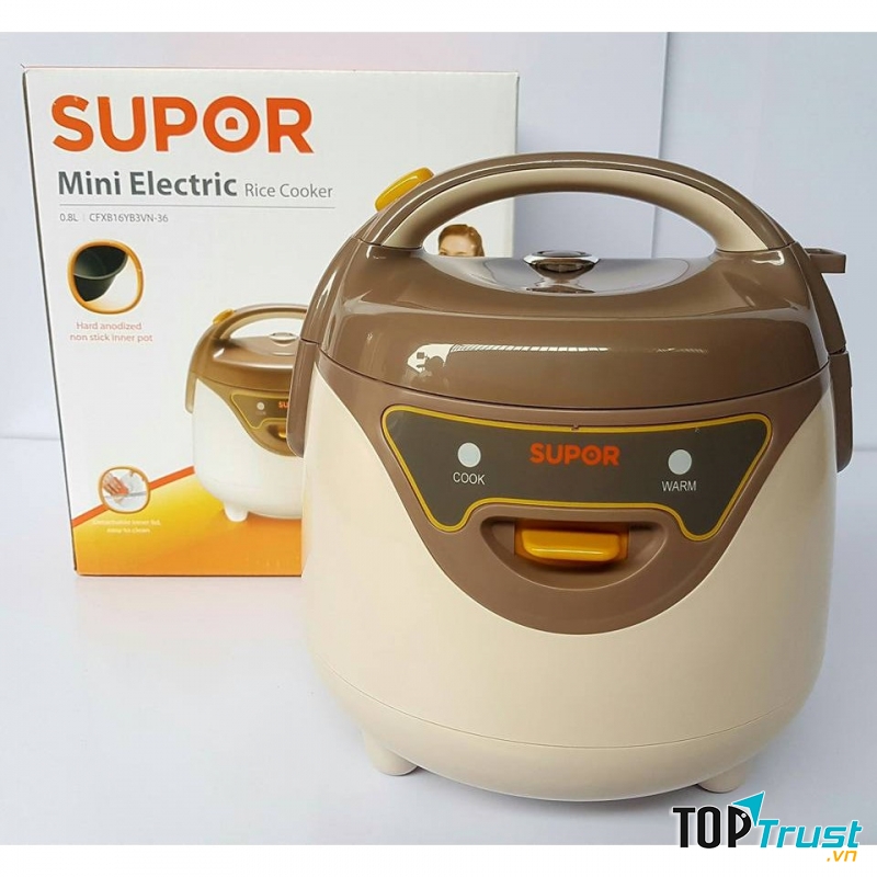 Nồi cơm điện mini Supor CFXB16YB3VN-36