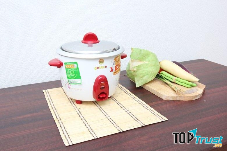 Nồi cơm điện nắp rời 1,2 lít Goldsun GDF12C1