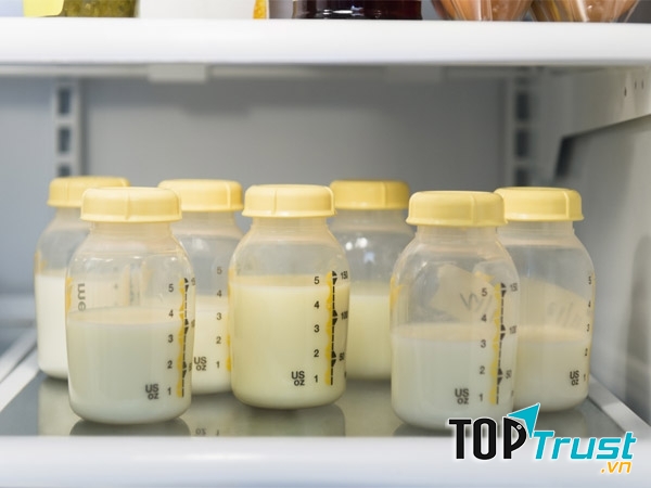 Các mẹ nên cho sữa vào tủ lạnh