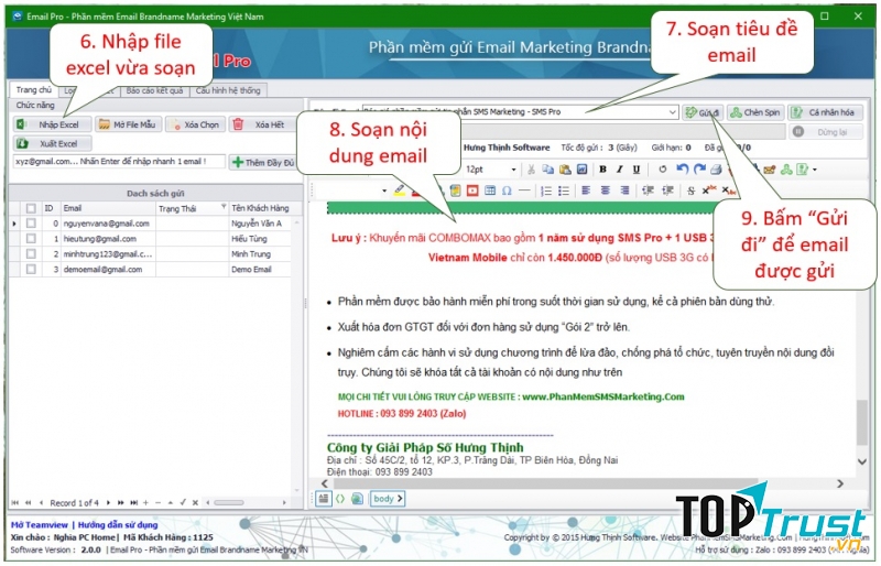 Ngắn gọn, đủ ý sẽ quyết định đến độ thu hút đối với khách hàng của bạn.