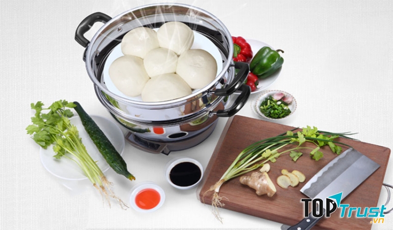 Nồi hấp điện 2 tầng Midea DHN30A