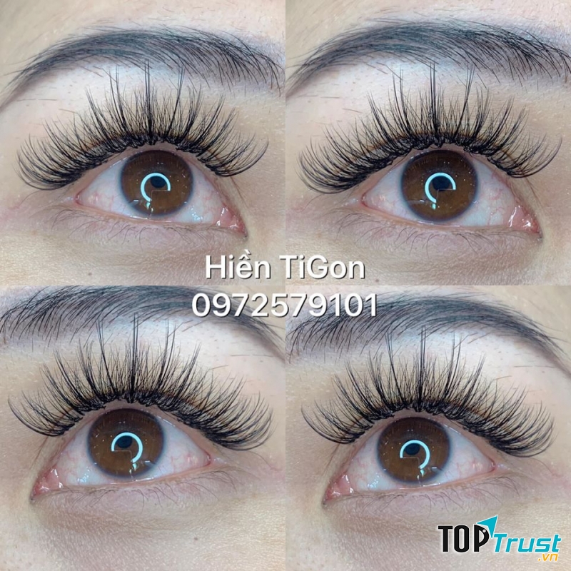 Nối mi đẹp tại Hà Nội - Hiền TiGon