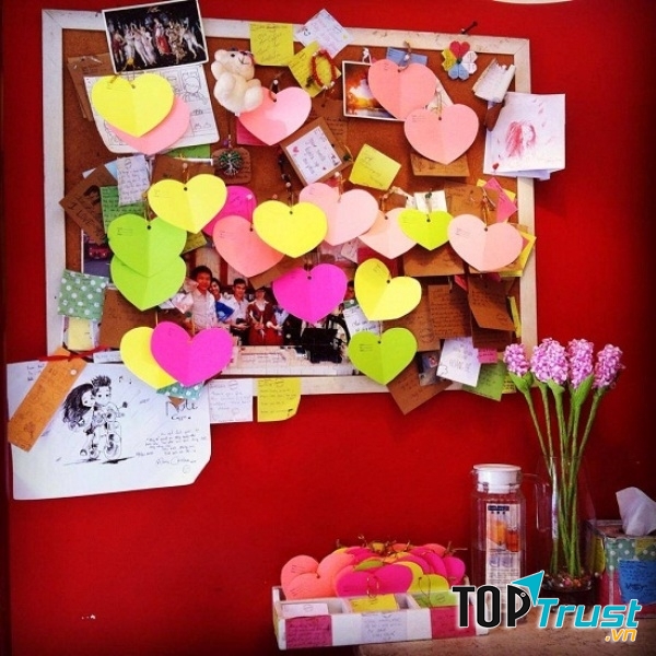 Một mẫu giấy nhắn ghi lời yếu thương giúp bạn thay lời muốn nói