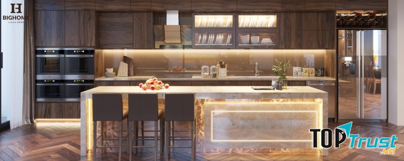 Thiết kế nội thất phong cách hiện đại.