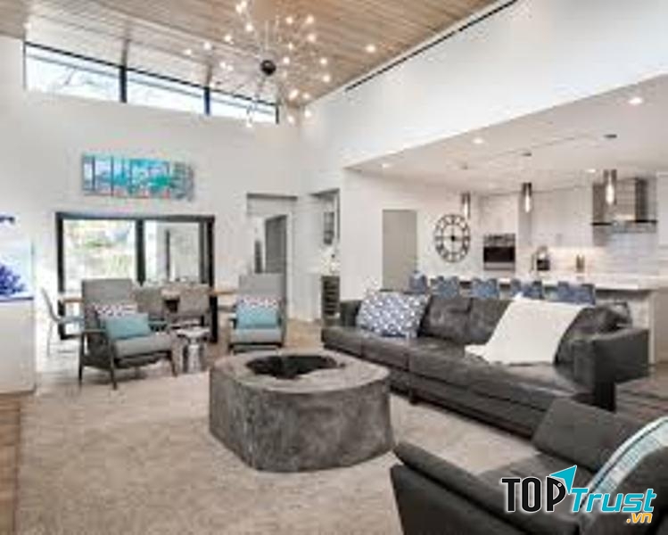 Không gian nội thất được thiết kế bởi Hà Vinh