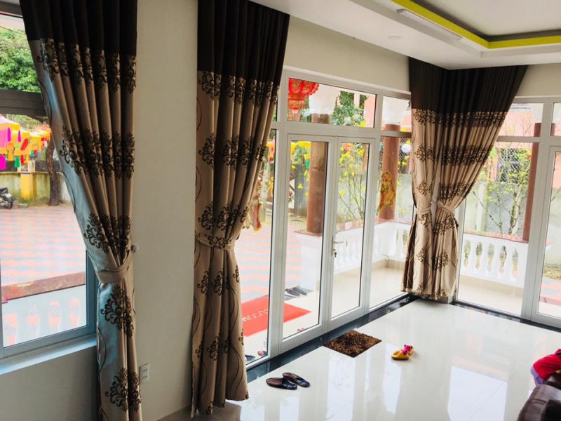 Một mẫu rèm khách rất hài lòng