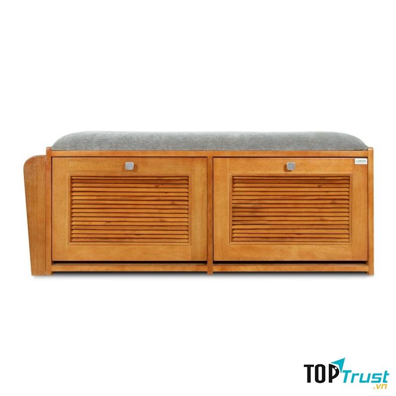 Tủ giày 2 ngăn nhỏ, phù hợp với những căn nhà muốn tiết kiệm diện tích