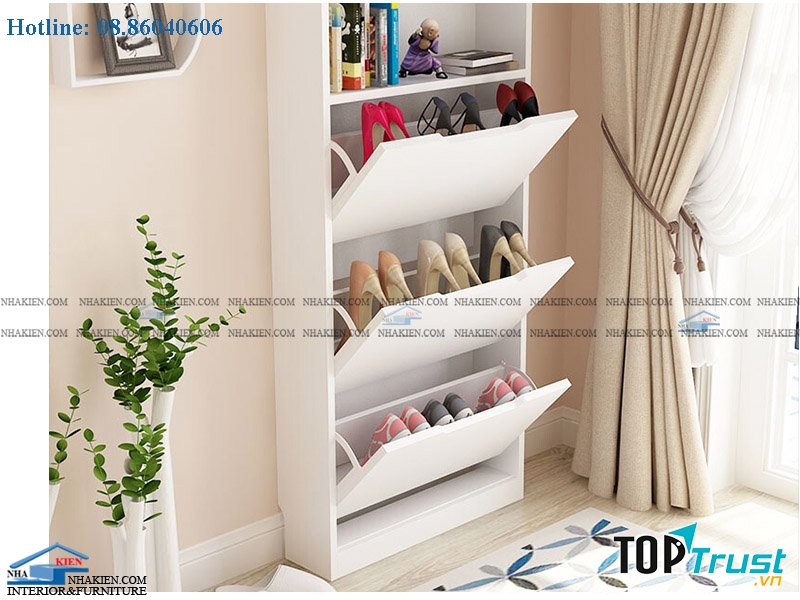 Tủ cánh lật ngăn nắp, lịch sự