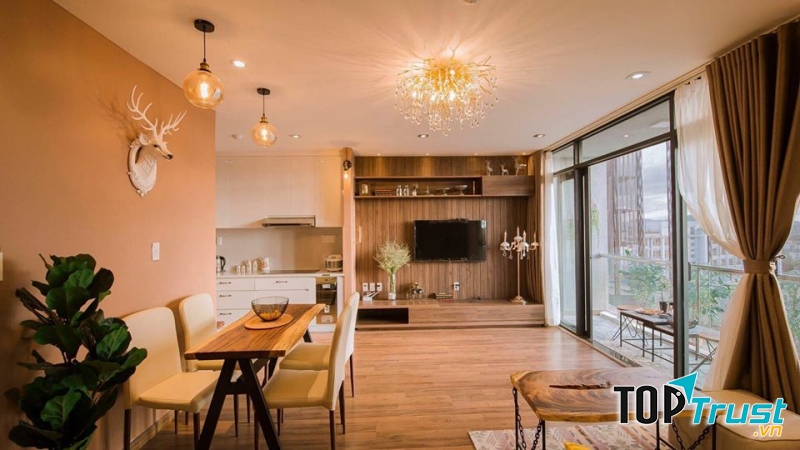 Kệ sách nội thất Rồng Vàng