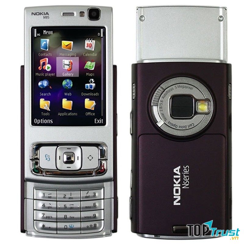 Nokia N95 mang đến khái niệm về camera tích hợp trên điện thoại đi động