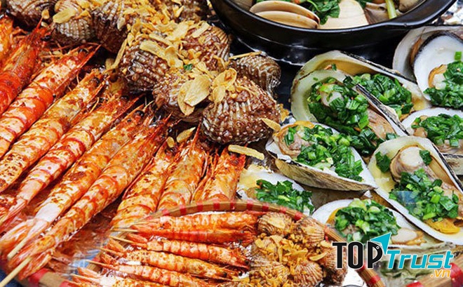 Hải sản nhiều vô kể