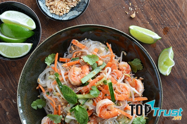 Nộm miến tôm thịt
