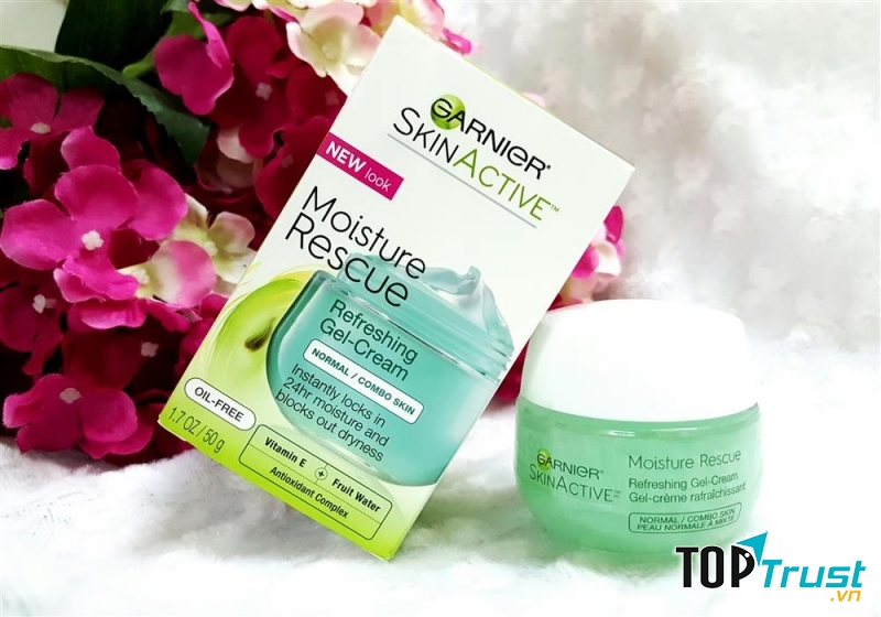Garnier moisture rescue refreshing gel cream