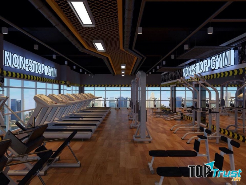 Không gian tại Nonstop Gym