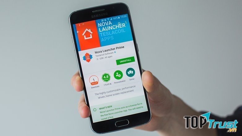 Nova Launcher là một trong số những ứng dụng độc quyền chỉ dành riêng cho Android